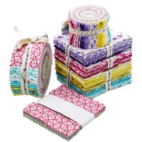 Quilting fabric jelly roll precut sewing materials hawaii design digital printed quilting fabric
