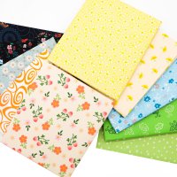 5PCS quilting fabric fat quarter bundles high quality digital printing fabric bundle mixed series