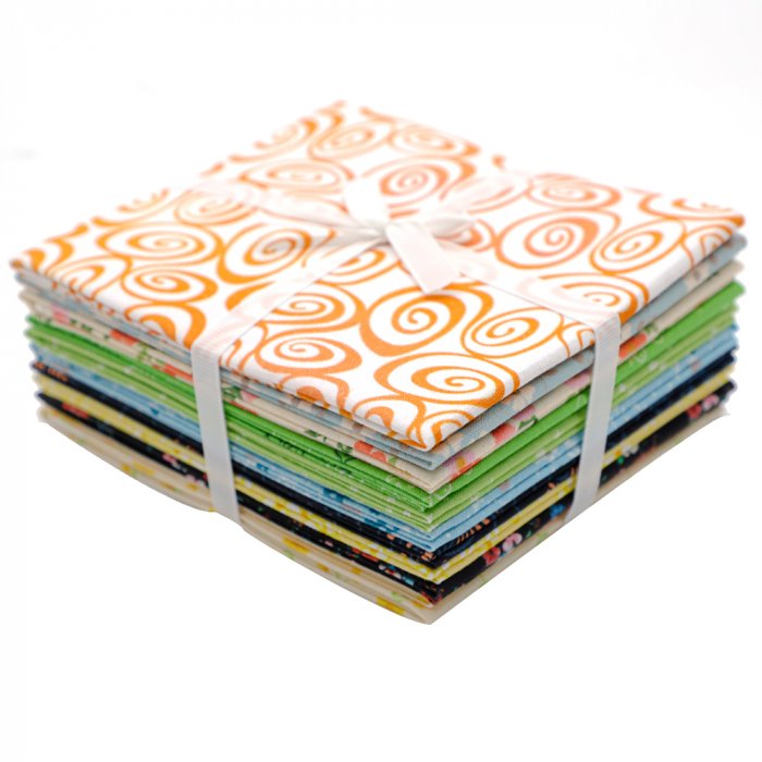 Quilting fabric fat quarter bundles high quality digital printing fabric bundle mixed series