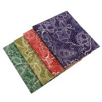 100% Cotton Fabric Bundle Blue Liberty Printed Patchwork Squares For Quilting Sewing Patchwork