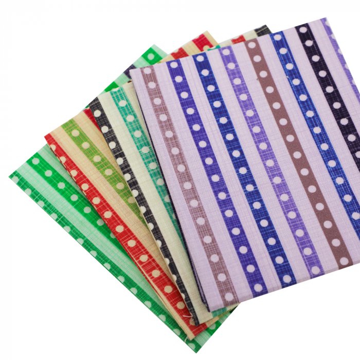 5PCS Quilting fabric fat quarter bundles high quality digital printing fabric bundle dots series