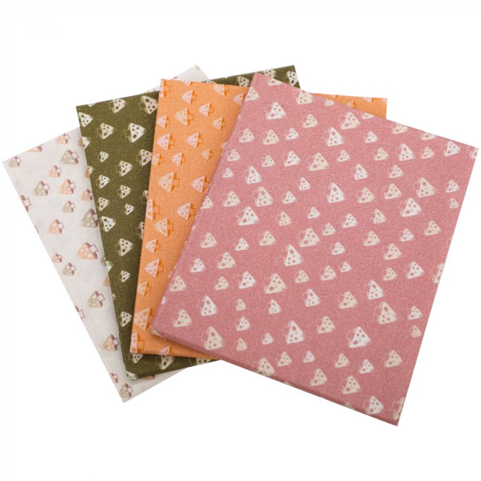 Quilting fabric fat quarter bundles high quality digital printing fabric bundle heart series