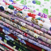 10'' x 10'' 145GSM 42 Pieces Floral Theme Quilting Layer Cake Quilting Fabric Cotton Precuts For Quilting