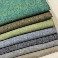 Woven Linen Fabric Sewing DIY Crafting Fashion Design 160gsm Textiles Solid Color Quilting Fabric