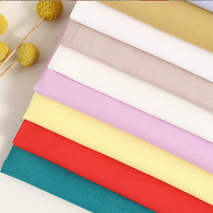75gsm Voile Fabric Solid Color Cotton Manufacturer Direct Wholesale